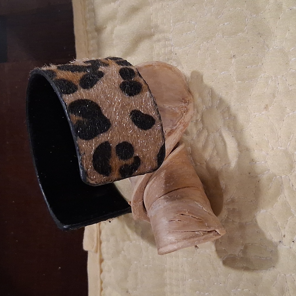 BaubleBar Tortoiseshell Hexagon Earrings & Leorard Cuff Bracelet ** Unbranded ** - Picture 2 of 3